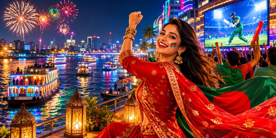 ঢাকায় ক্রিকেট বেটিংয়ের জন্য সমুদ্র সৈকতের দৃশ্য